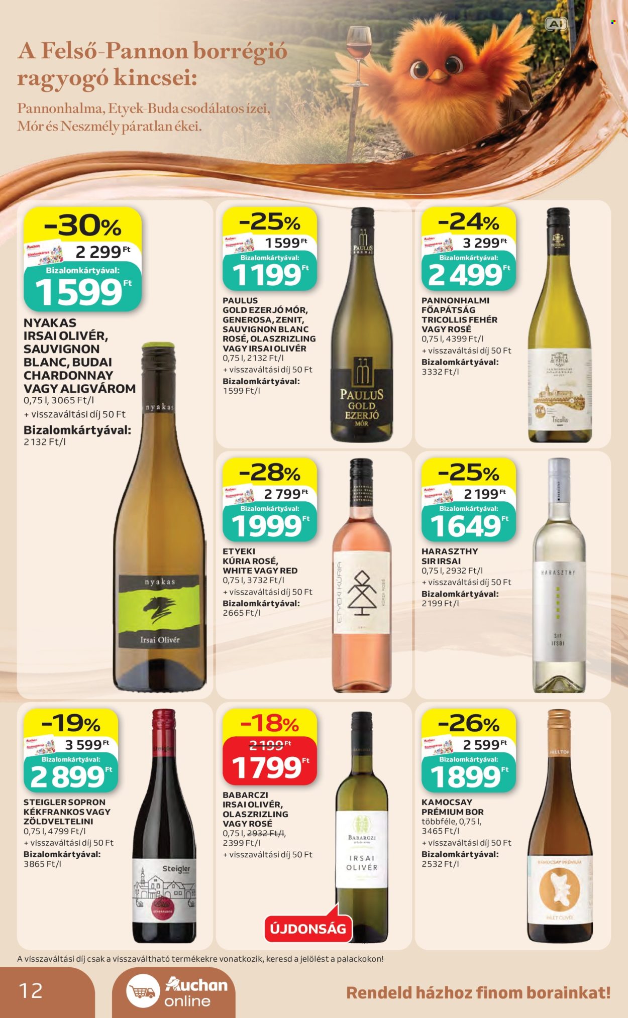 Auchan akciós újság érvényes:  - 2026.10.01 - 2026.10.21. 12. oldal Oldal 12