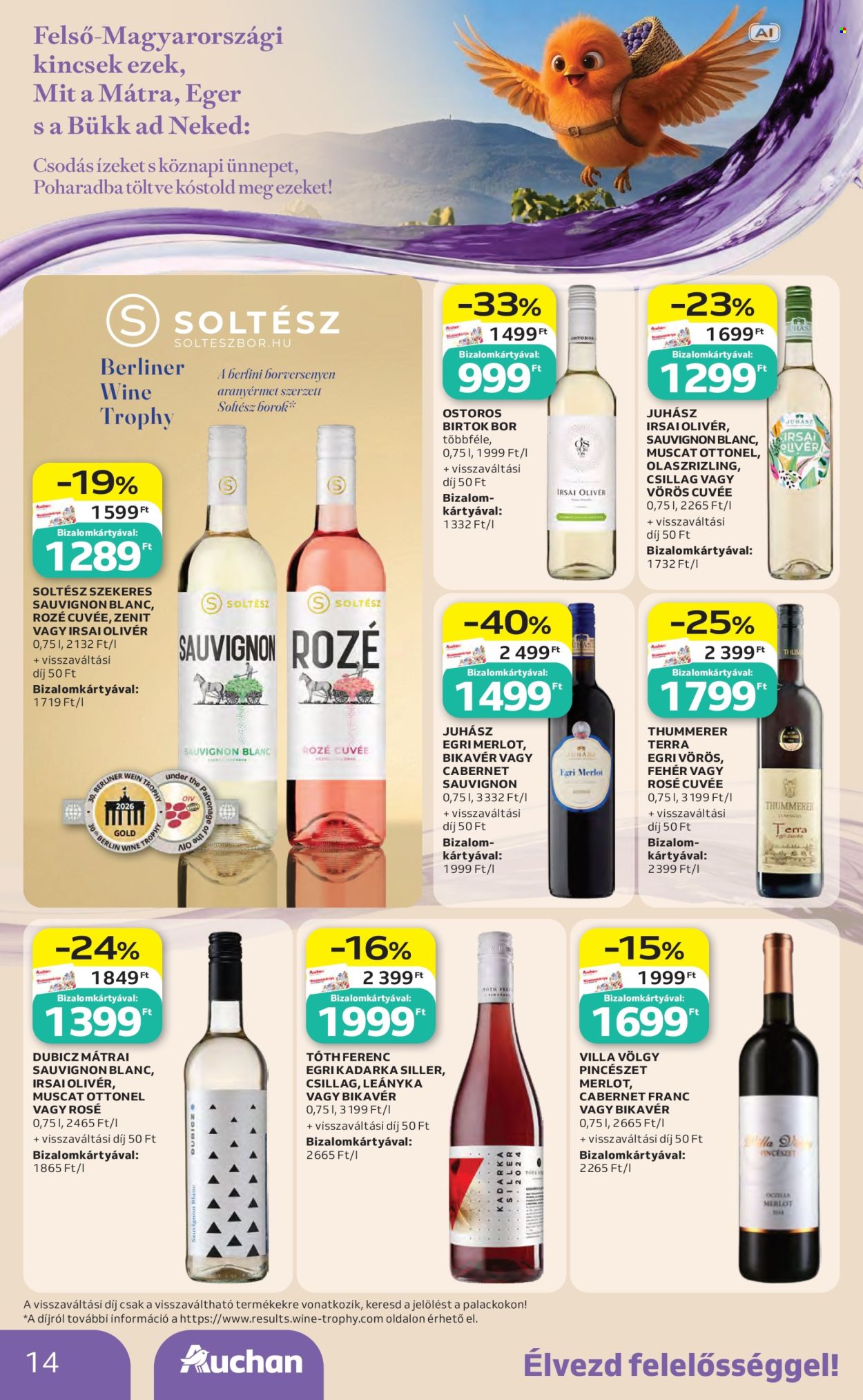 Auchan akciós újság érvényes:  - 2026.10.01 - 2026.10.21. 14. oldal Oldal 14