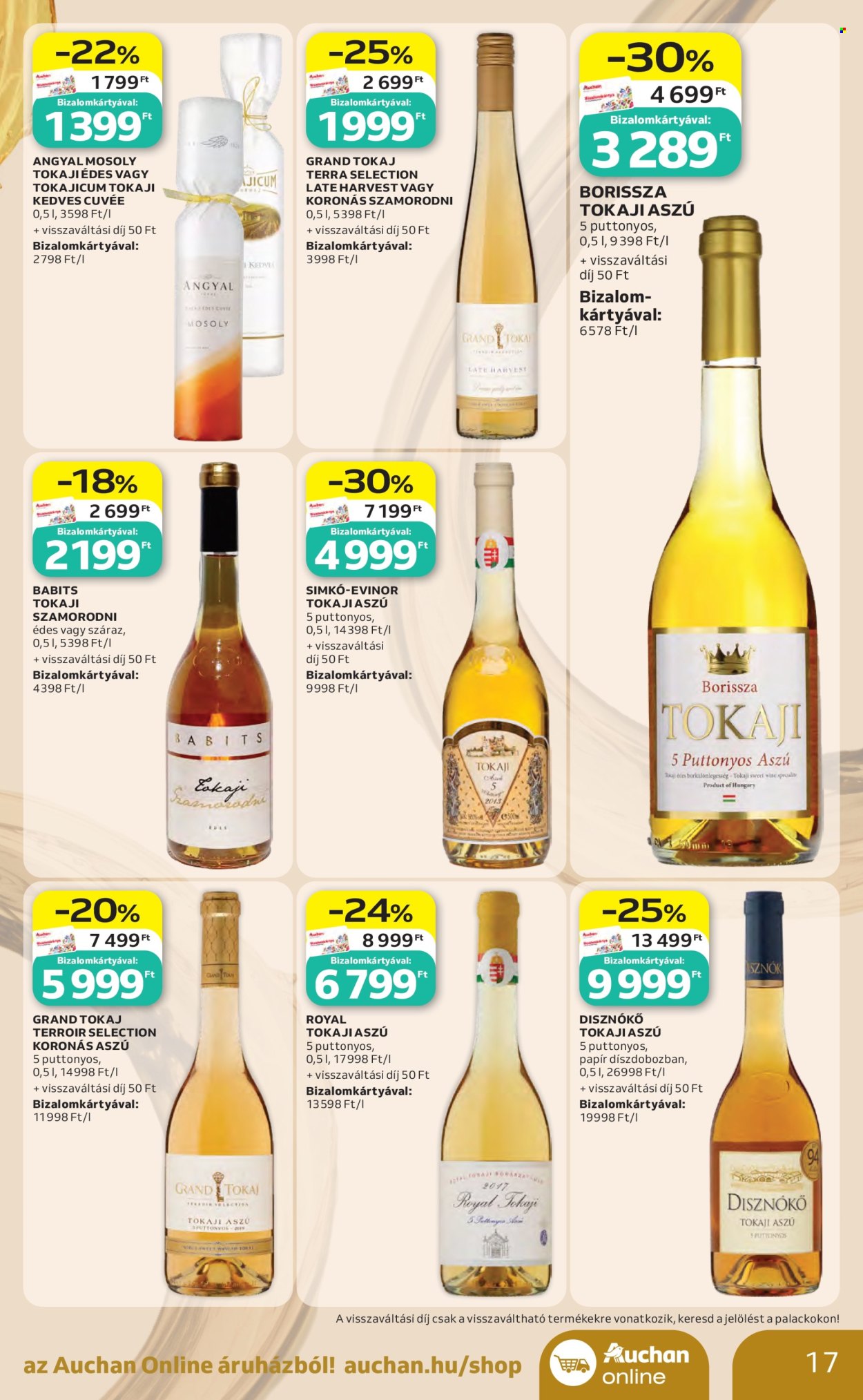 Auchan akciós újság érvényes:  - 2026.10.01 - 2026.10.21. 17. oldal Oldal 17