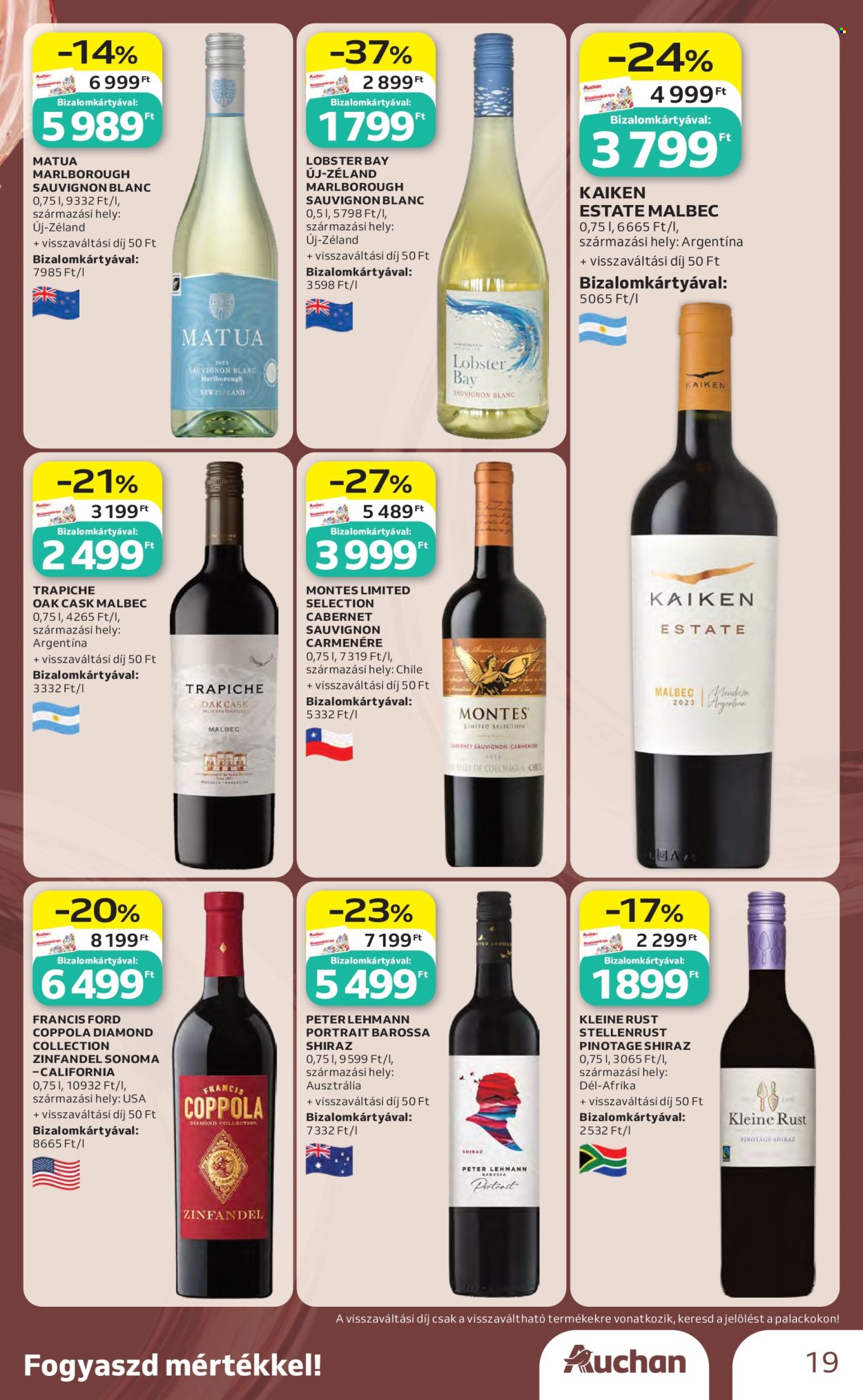 Auchan akciós újság érvényes:  - 2026.10.01 - 2026.10.21. 19. oldal Oldal 19