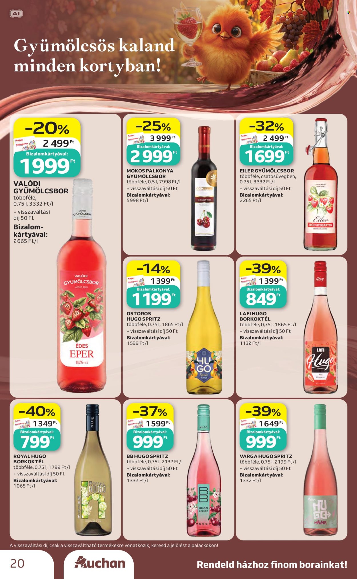 Auchan akciós újság érvényes:  - 2026.10.01 - 2026.10.21. 20. oldal Oldal 20