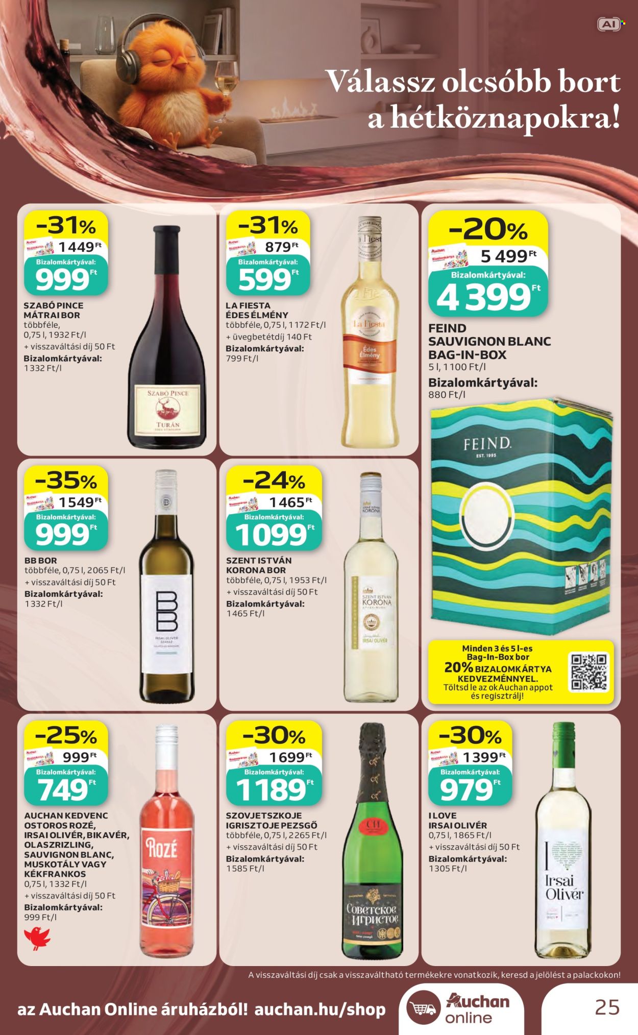 Auchan akciós újság érvényes:  - 2026.10.01 - 2026.10.21. 25. oldal Oldal 25