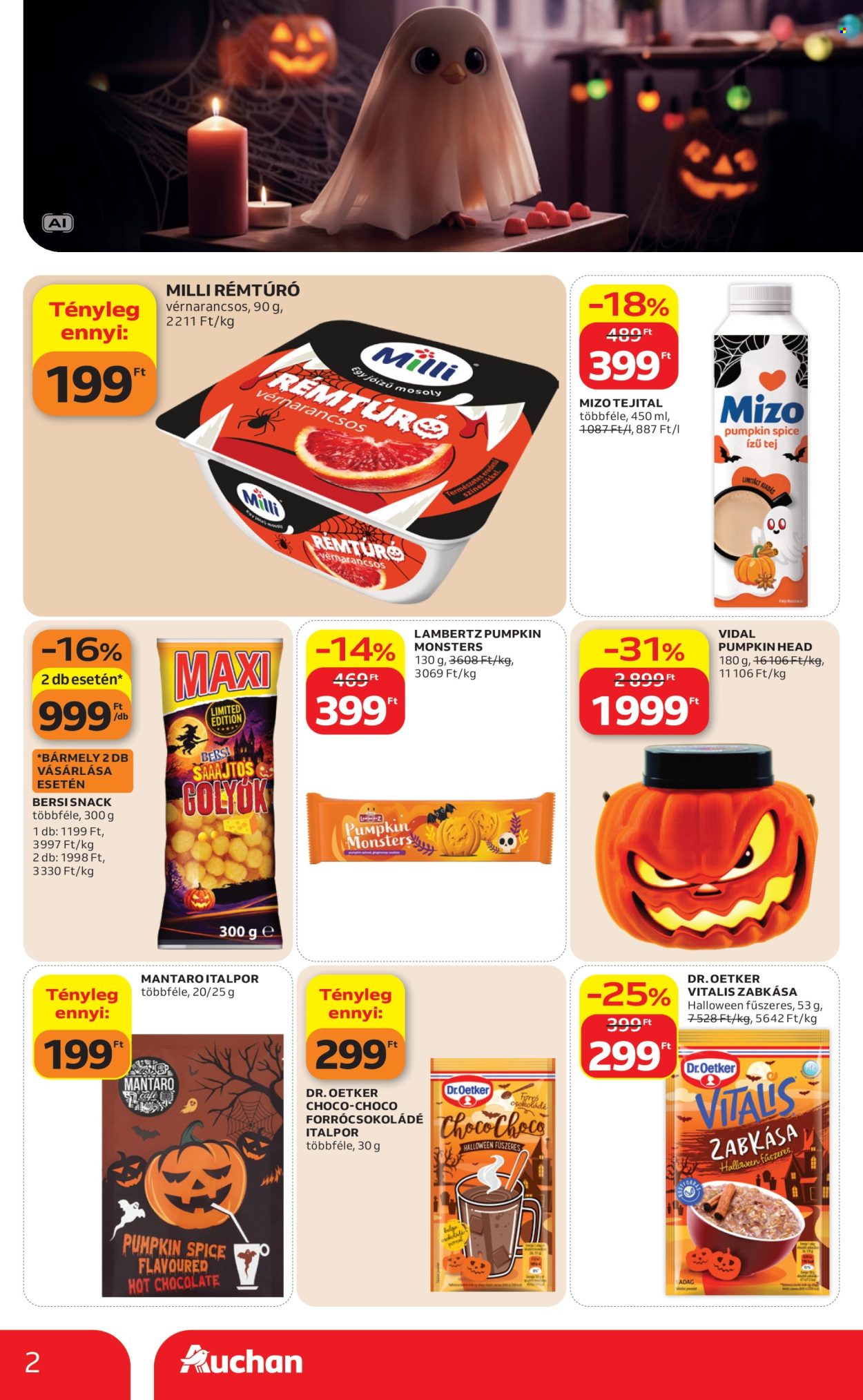 Auchan akciós újság érvényes:  - 2026.10.01 - 2026.10.07. 2. oldal Oldal 2