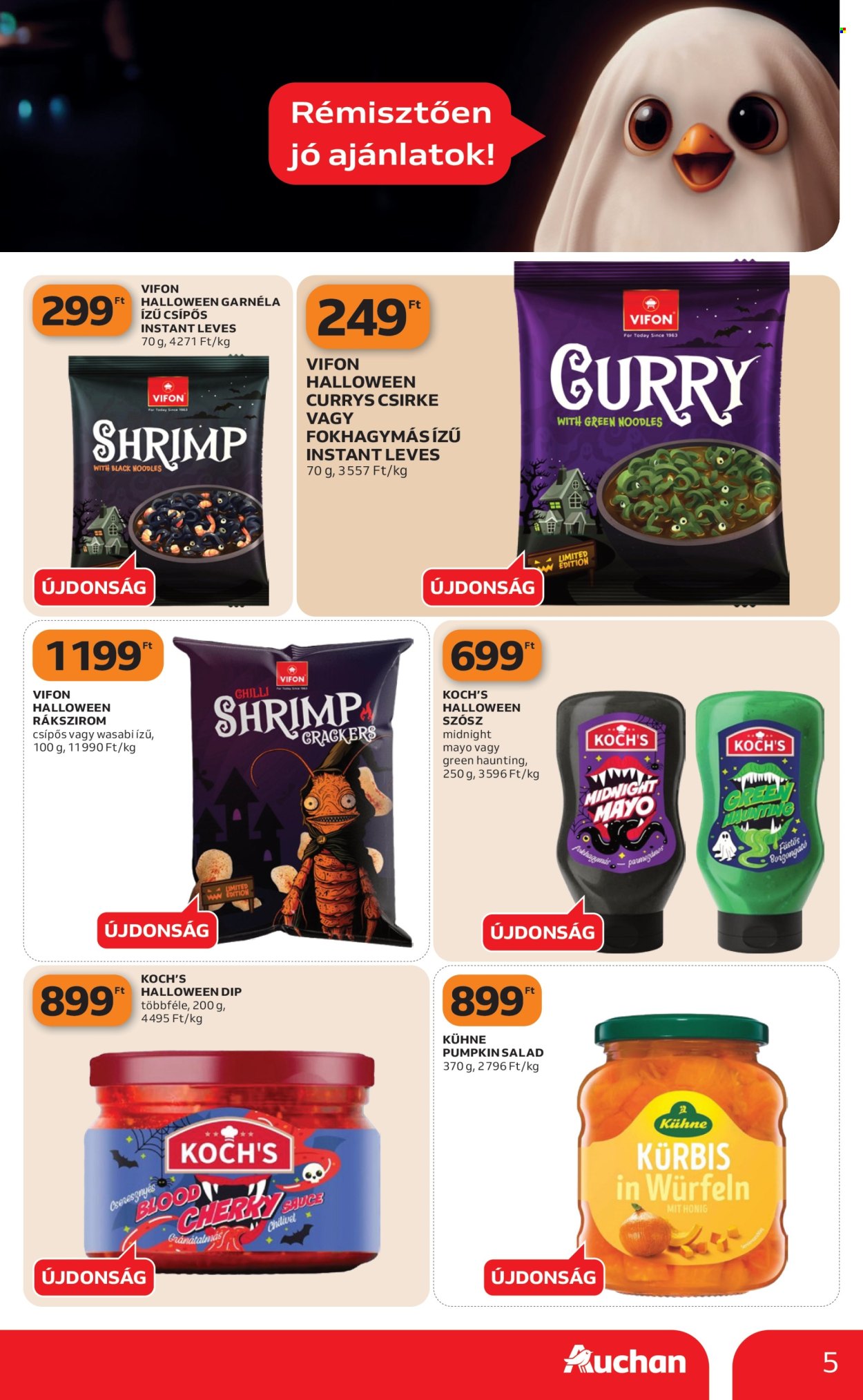 Auchan akciós újság érvényes:  - 2026.10.01 - 2026.10.07. 5. oldal Oldal 5