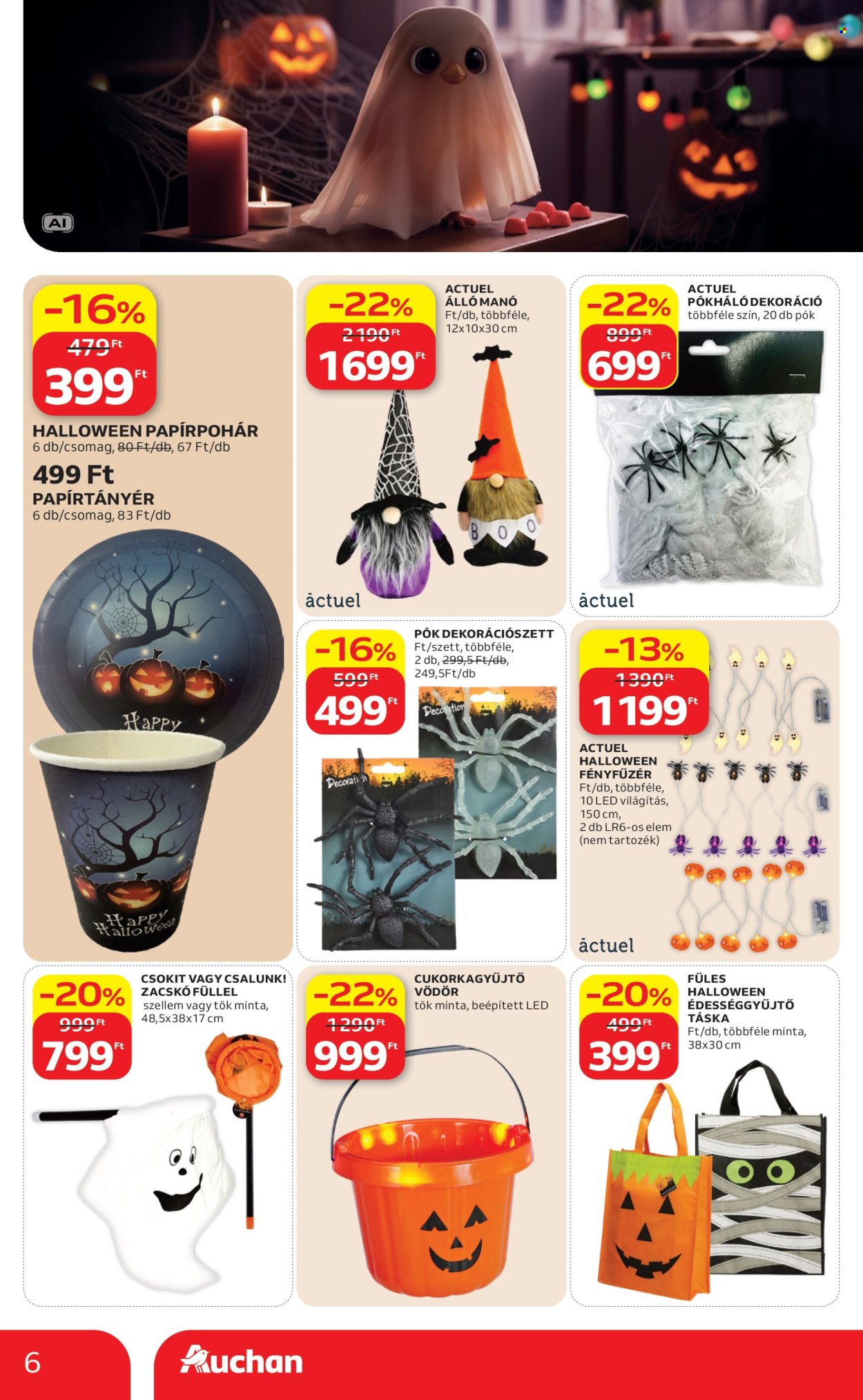 Auchan akciós újság érvényes:  - 2026.10.01 - 2026.10.07. 6. oldal Oldal 6
