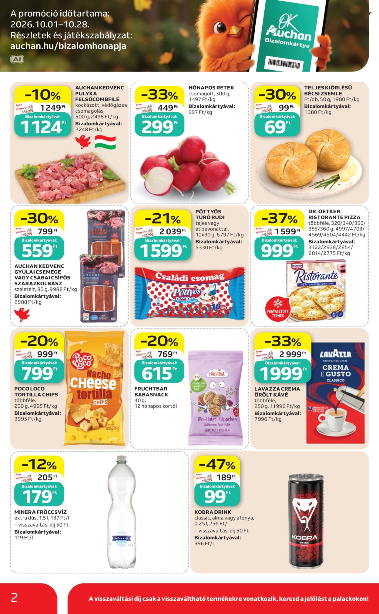 Auchan akciós újság érvényes:  - 2026.10.01 - 2026.10.07. 2. oldal Oldal 2