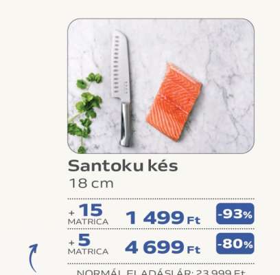 Santoku kés