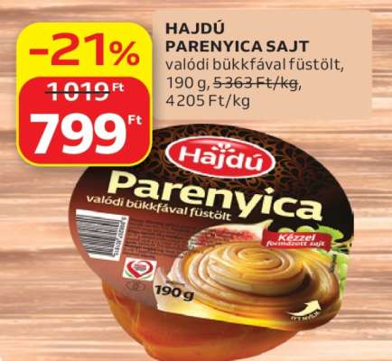 Hajdú Parenyica sajt