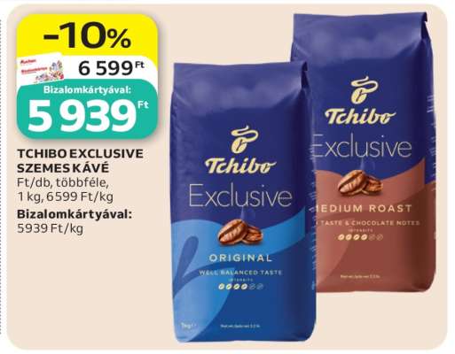 Tchibo Exclusive szemes kávé