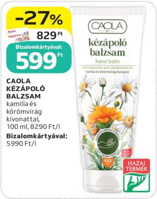 CAOLA KÉZÁPOLÓ BALZSAM