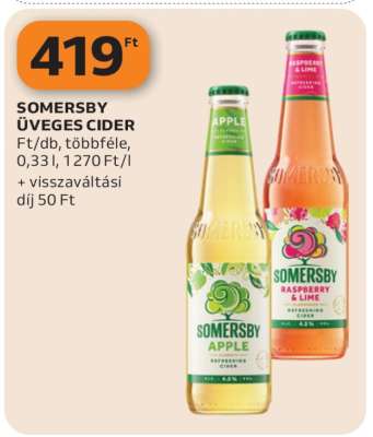 Somersby üveges cider