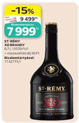 ST-RÉMY XO BRANDY