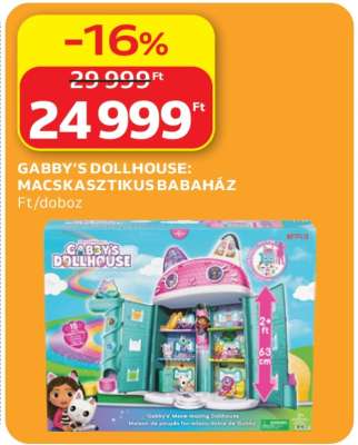 GABBY'S DOLLHOUSE: MACSKASZTIKUS BABAHÁZ