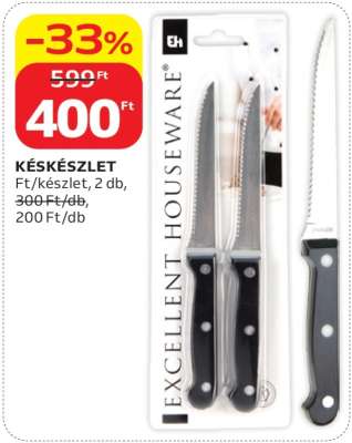 Késkészlet