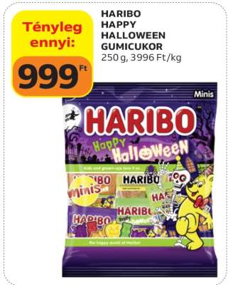 HARIBO HAPPY HALLOWEEN GUMICUKOR
