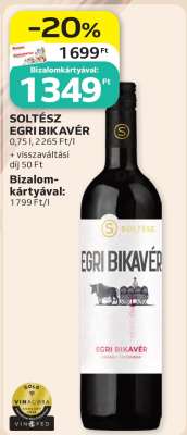 Soltész Egri Bikavér