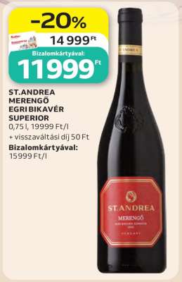 ST.ANDREA MERENGŐ EGRI BIKAVÉR SUPERIOR