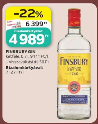 FINSBURY GIN