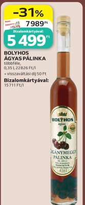 Bolyhos Ágyas Pálinka