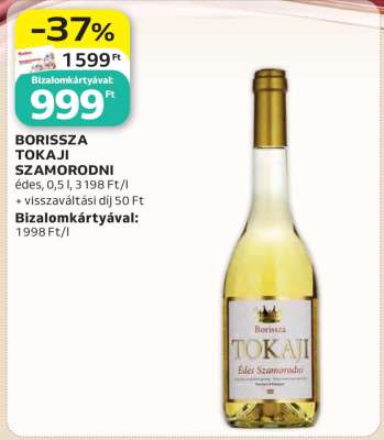 Borissza Tokaji Szamorodni