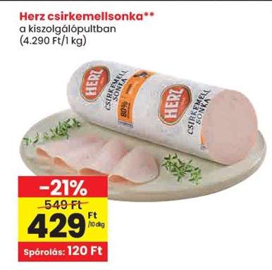 Herz csirkemellsonka