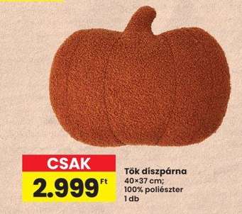 tök díszpárna