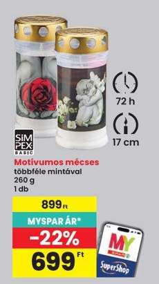 Motívumos mécses