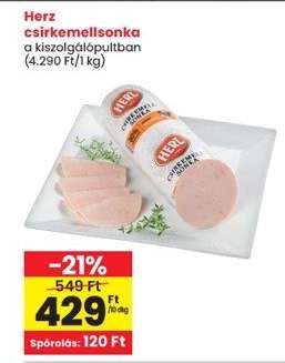 Herz csirkemellsonka