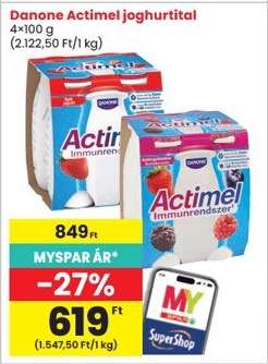 Danone Actimel joghurtital