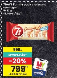 7DAYS Family Pack croissant