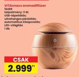 VITALmaxx aromadiffúzor