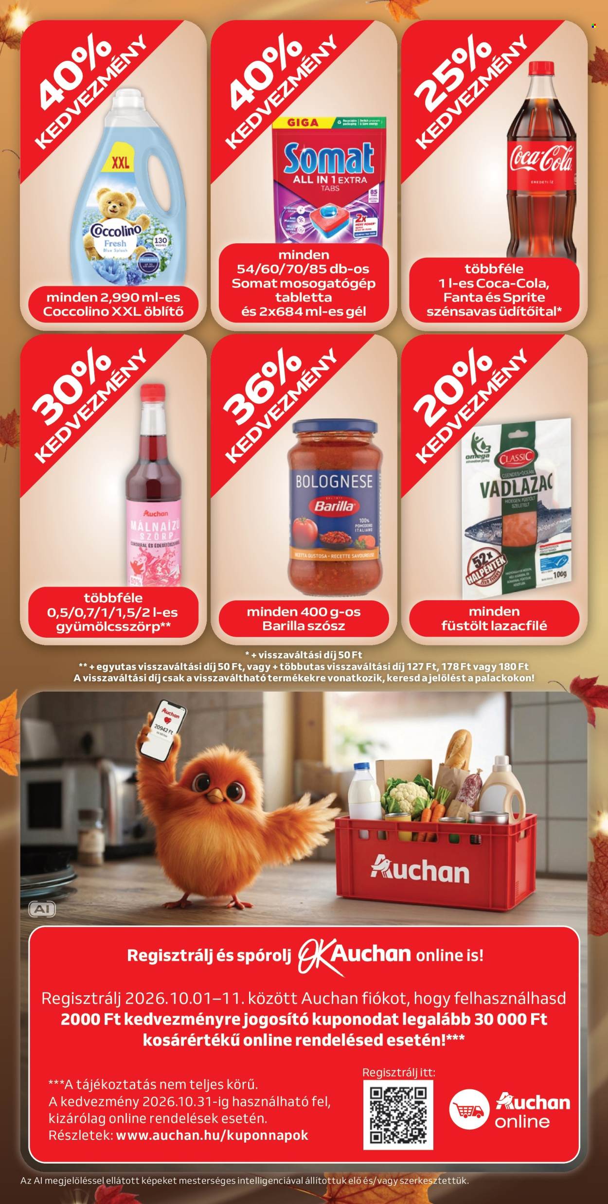 Auchan akciós újság érvényes:  - 2026.10.01 - 2026.10.11. 12. oldal Oldal 12