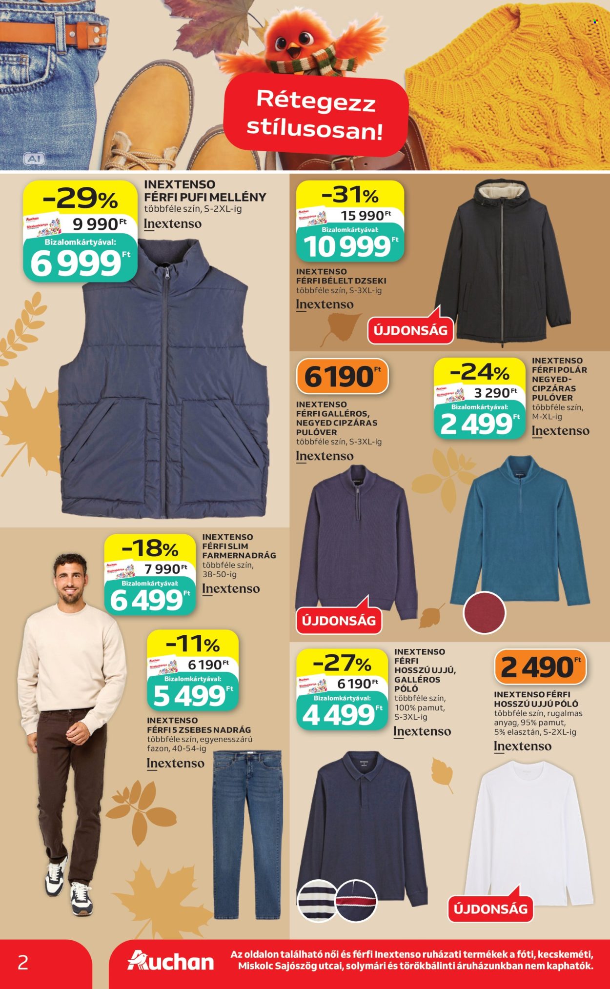 Auchan akciós újság érvényes:  - 2026.10.01 - 2026.10.21. 2. oldal Oldal 2