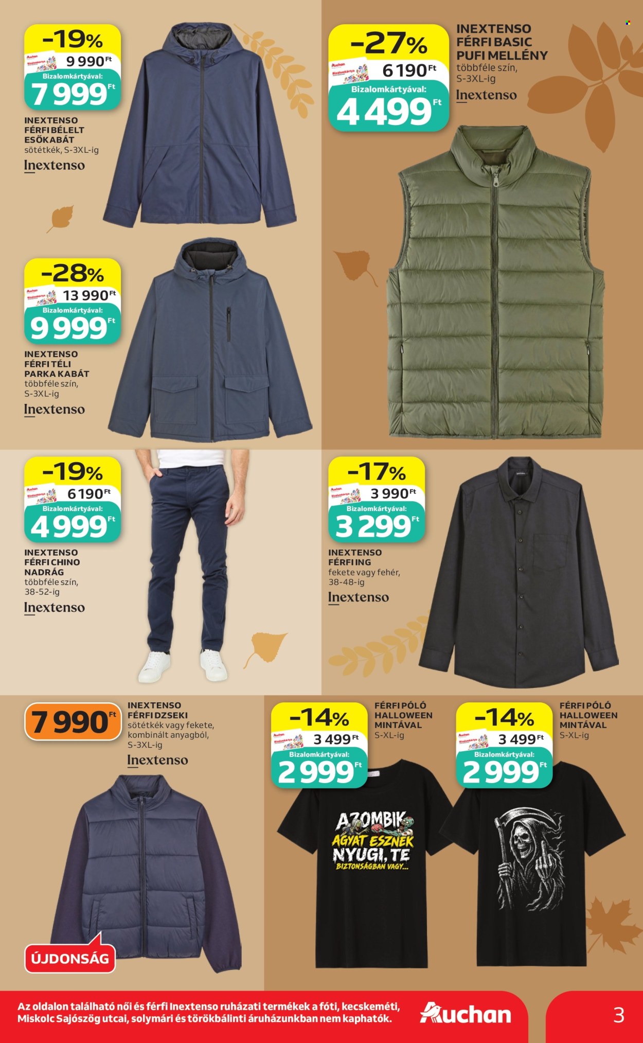 Auchan akciós újság érvényes:  - 2026.10.01 - 2026.10.21. 3. oldal Oldal 3
