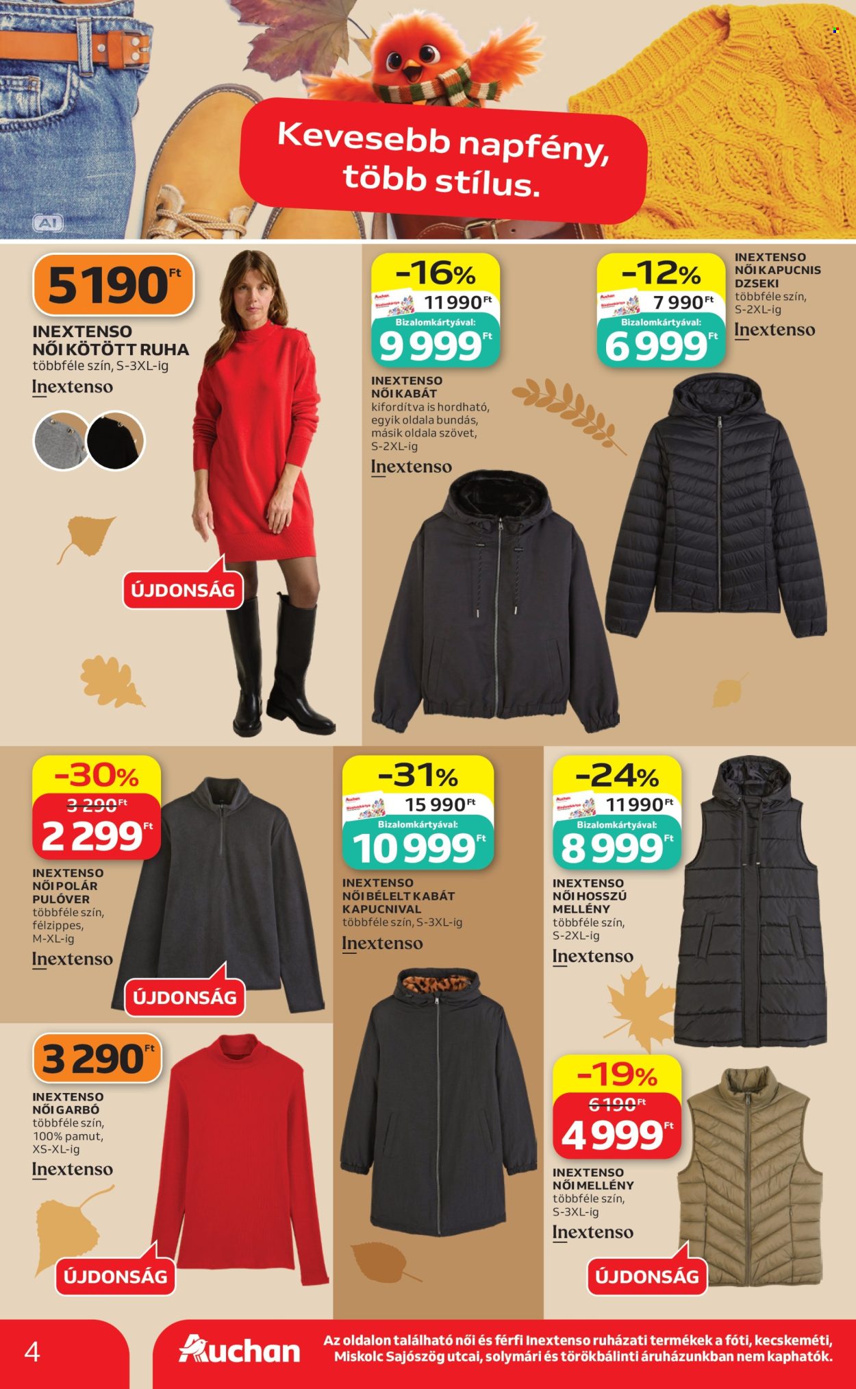 Auchan akciós újság érvényes:  - 2026.10.01 - 2026.10.21. 4. oldal Oldal 4