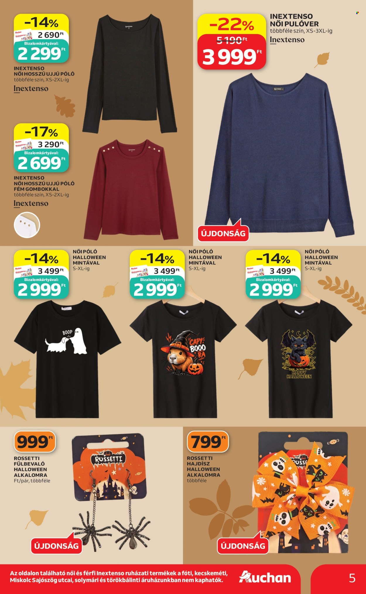 Auchan akciós újság érvényes:  - 2026.10.01 - 2026.10.21. 5. oldal Oldal 5