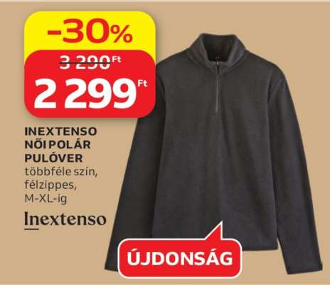 Inextenso női polár pulóver