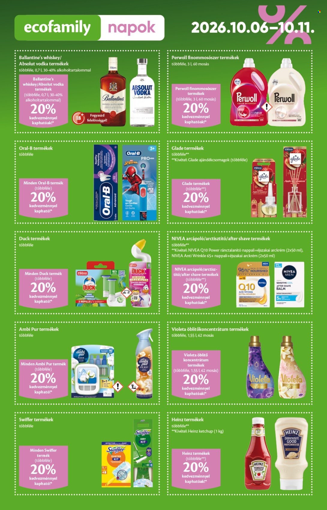 EcoFamily akciós újság érvényes:  - 2026.10.01 - 2026.10.11. 2. oldal Oldal 2