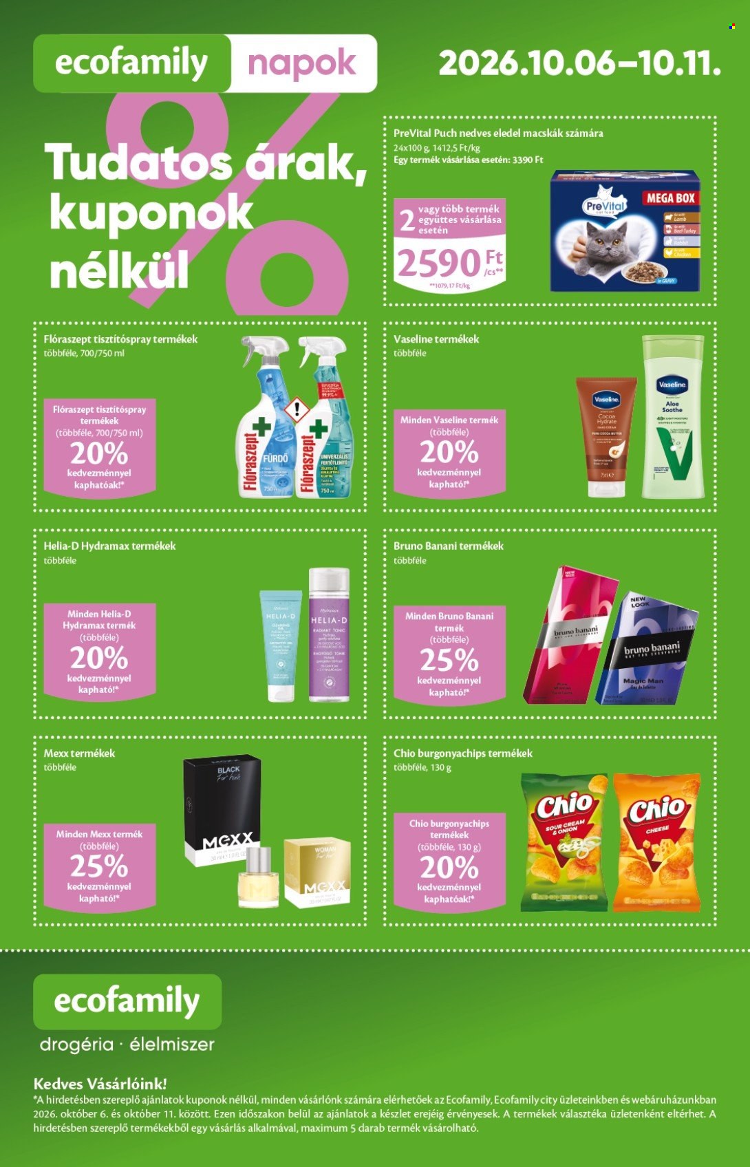 EcoFamily akciós újság érvényes:  - 2026.10.01 - 2026.10.11. 4. oldal Oldal 4