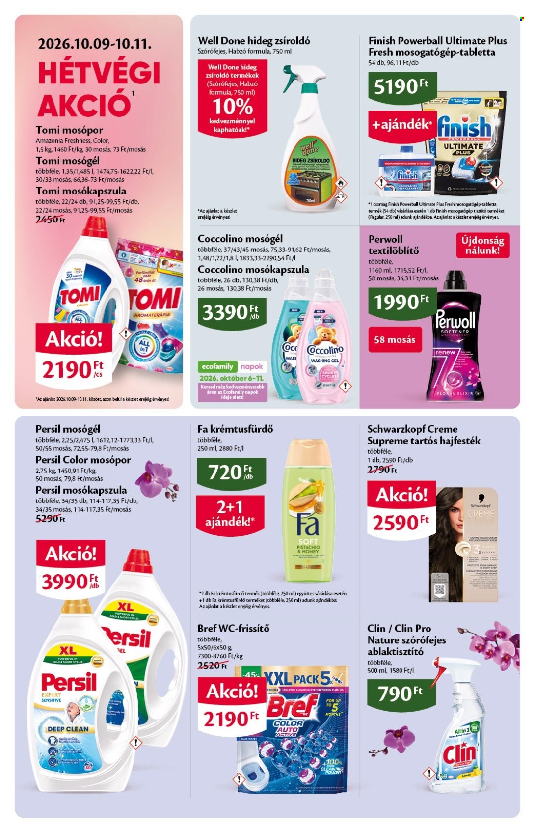 EcoFamily akciós újság érvényes:  - 2026.10.01 - 2026.10.11. 16. oldal Oldal 16