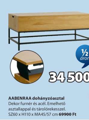 AABENRAA dohányzóasztal