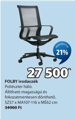 FOLBY irodaszék