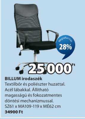 BILLUM irodaszék