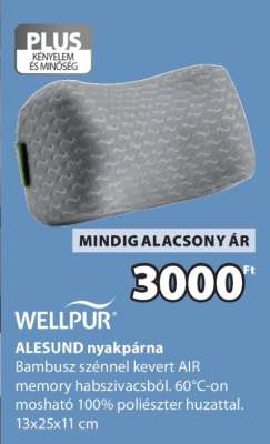 WELLPUR ALESUND nyakpárna