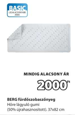 BERG fürdőszobaszőnyeg