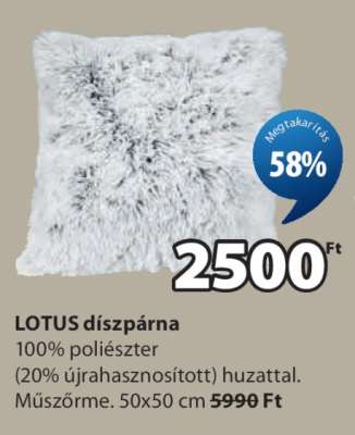 LOTUS díszpárna