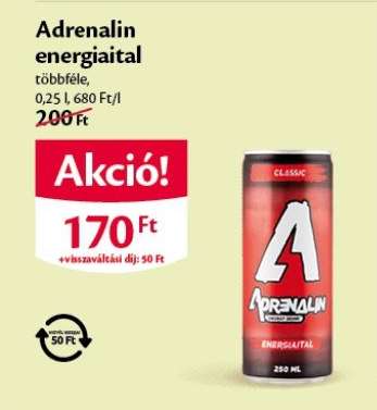 ADRENALIN Energiaital