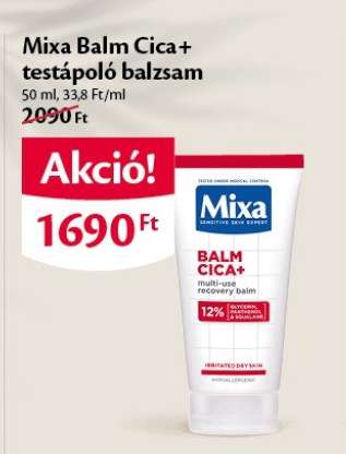 Mixa Balm Cica+ testápoló balzsam