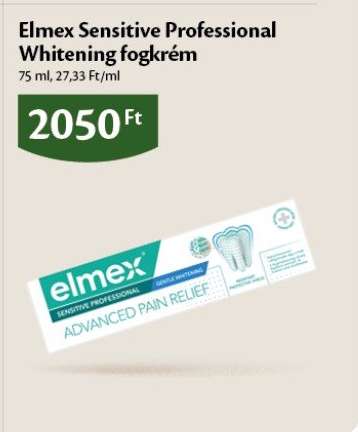 Elmex Sensitive Professional Whitening fogkrém