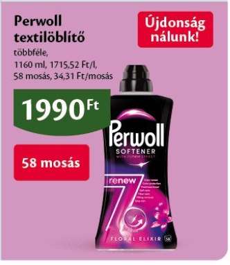 Perwoll textilöblítő